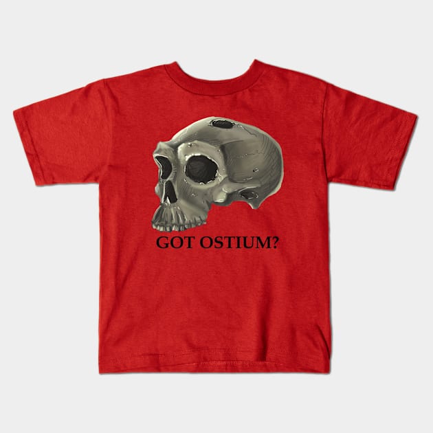 I Cast a Skull on You Kids T-Shirt by The Ostium Network Merch Store